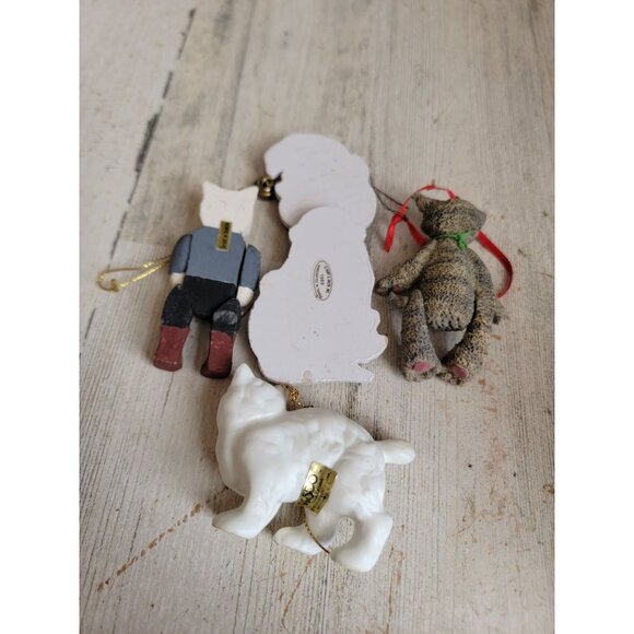 Vintage‎ variety cat kitten ornament Xmas set unique decor - Picture 9 of 9